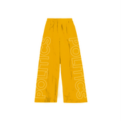 Yellow Politics Nylon Pants